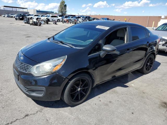 KIA RIO LX 2013 with VIN KNADM4A38D6193441 - Photo from auction