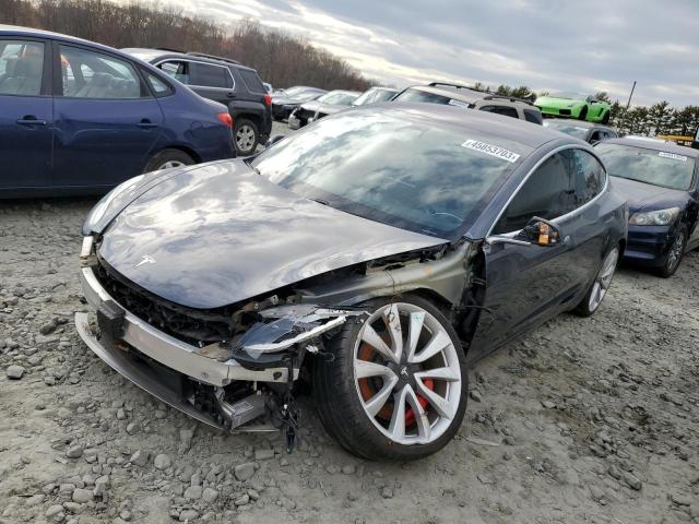 TESLA MODEL 3 2018 with VIN 5YJ3E1EB2JF106144 - Photo from auction