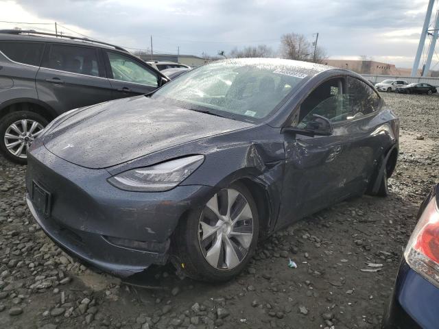 TESLA MODEL Y 2021 with VIN 5YJYGDEE1MF193650 - Photo from auction