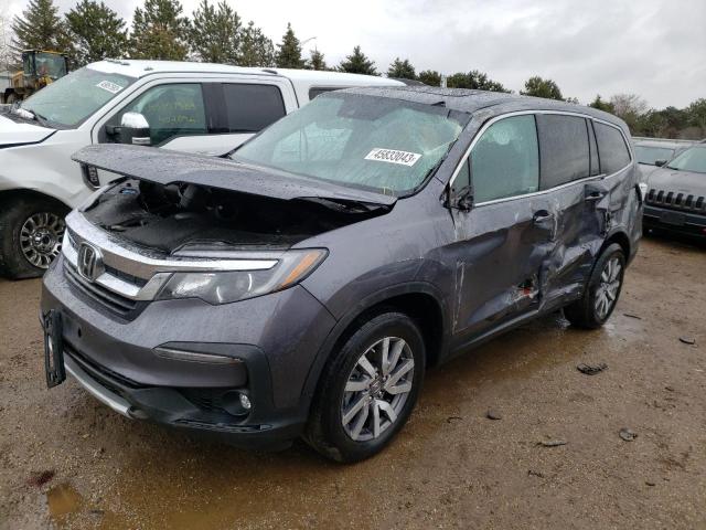 Photo 1 from auction – 2022 HONDA PILOT EXL with VIN 5FNYF6H56NB022453