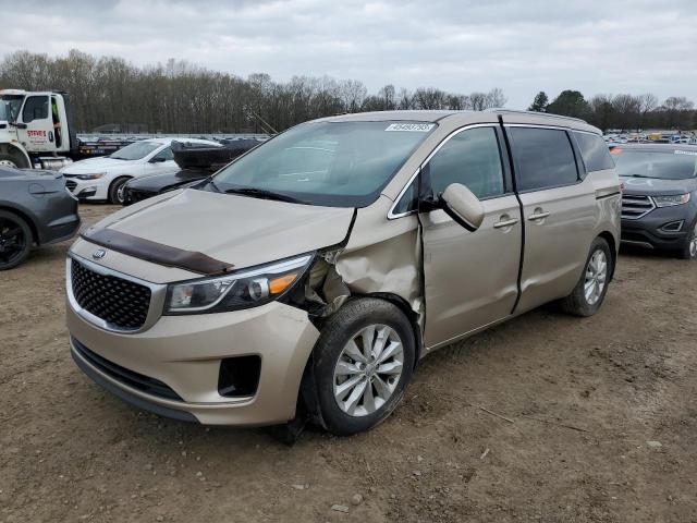 KIA SEDONA EX 2015 with VIN KNDMC5C14F6048844 - Photo from auction