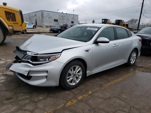 KIA OPTIMA LX 2018 with VIN 5XXGT4L36JG208497 - Photo from auction
