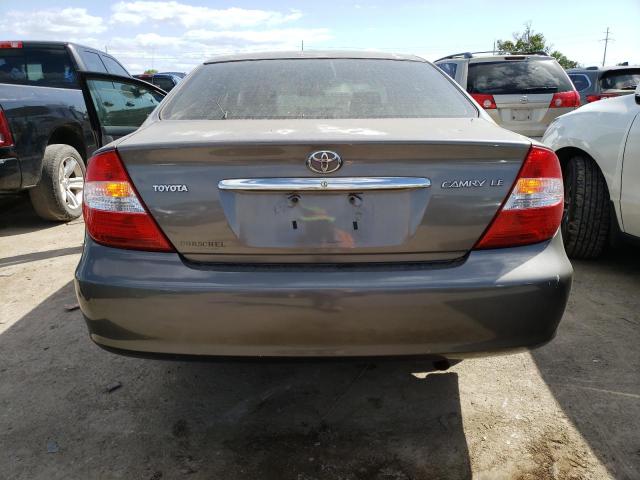Photo 6 from auction – 2004 TOYOTA CAMRY LE with VIN 4T1BE32K94U821179