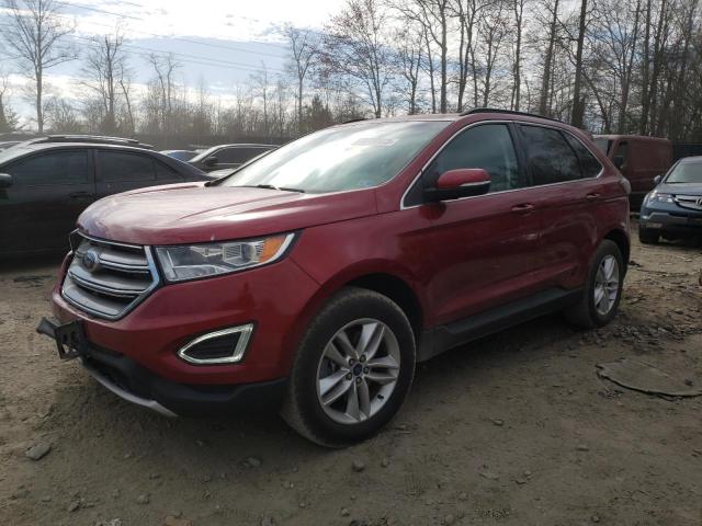 FORD EDGE SEL 2017 with VIN 2FMPK4J93HBB08177 - Photo from auction