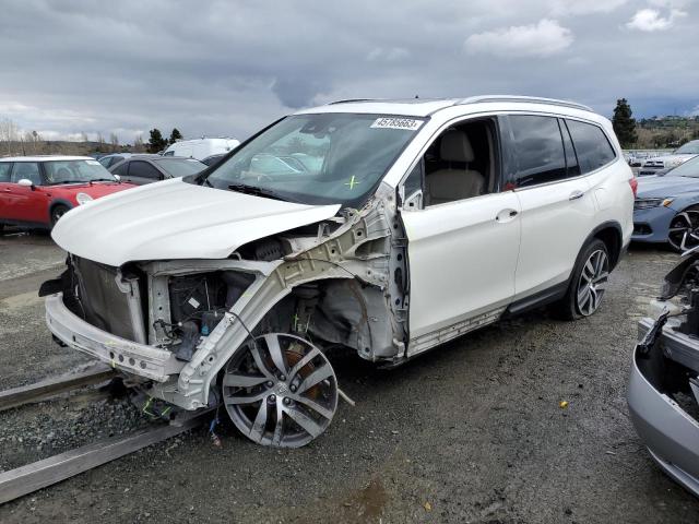 Photo 1 from auction – 2017 HONDA PILOT ELIT with VIN 5FNYF6H01HB050332