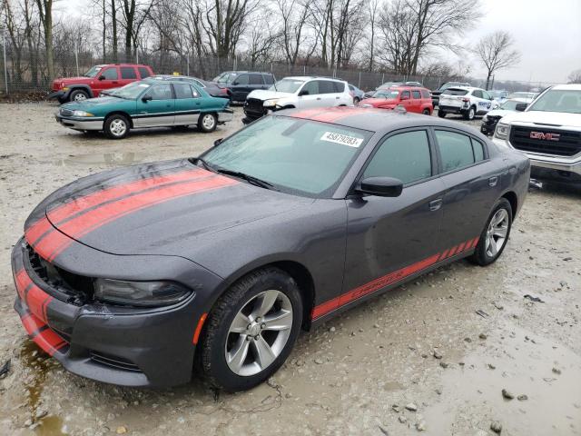 DODGE CHARGER SX 2018 with VIN 2C3CDXHG4JH133972 - Photo from auction