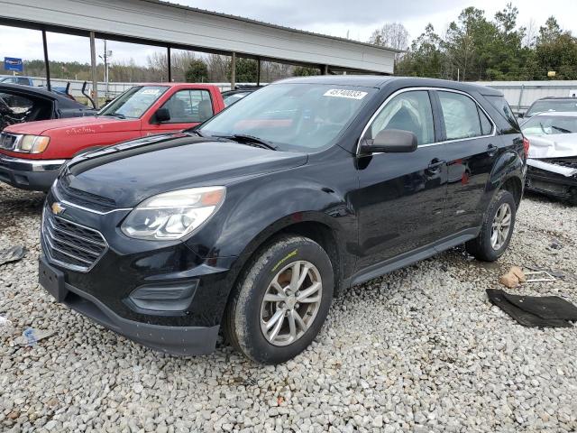 CHEVROLET EQUINOX LS 2017 with VIN 2GNFLEEK8H6187670 - Photo from auction