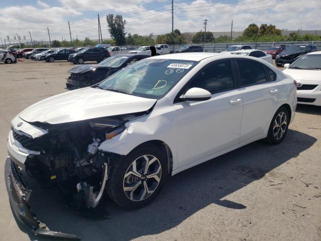 KIA FORTE FE 2021 with VIN 3KPF24ADXME382600 - Photo from auction