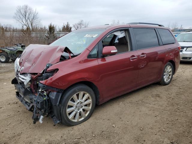 Photo 1 from auction – 2017 TOYOTA SIENNA XLE with VIN 5TDYZ3DC5HS844641