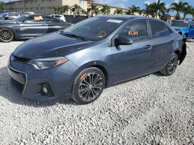 TOYOTA COROLLA L 2014 with VIN 2T1BURHE8EC132129 - Photo from auction