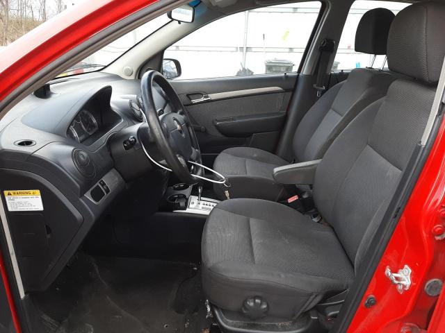 Photo 7 from auction – 2009 CHEVROLET AVEO LS with VIN KL1TD56E79B641334