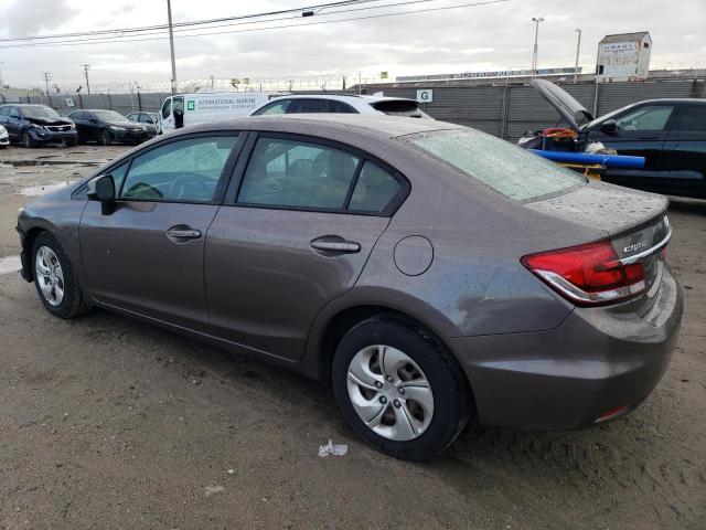 Photo 2 from auction – 2013 HONDA CIVIC LX with VIN 19XFB2F50DE293074