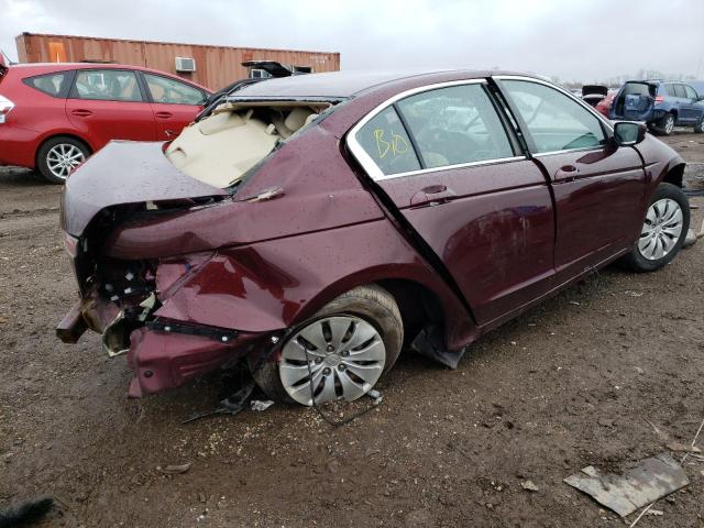 Photo 3 from auction – 2011 HONDA ACCORD LX with VIN 1HGCP2F34BA058049