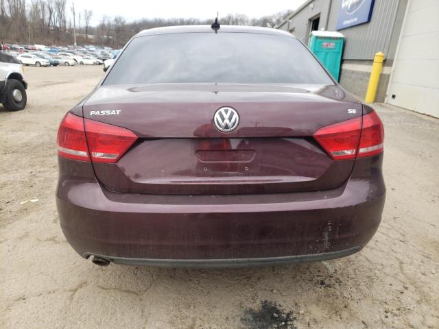 Photo 6 from auction – 2012 VOLKSWAGEN PASSAT SE with VIN 1VWBP7A30CC087288