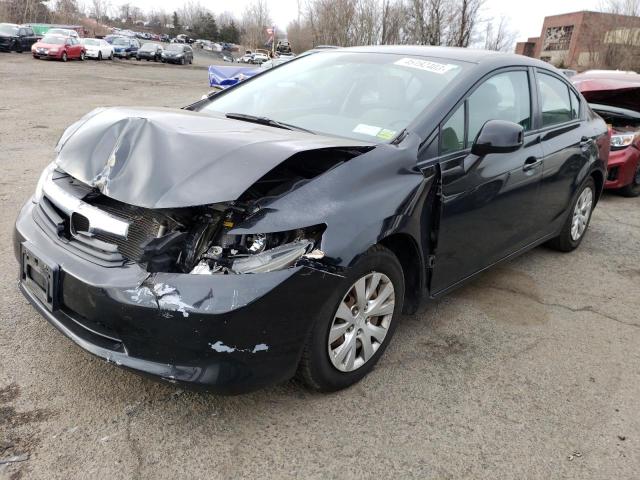 HONDA CIVIC LX 2012 with VIN 2HGFB2F59CH566968 - Photo from auction