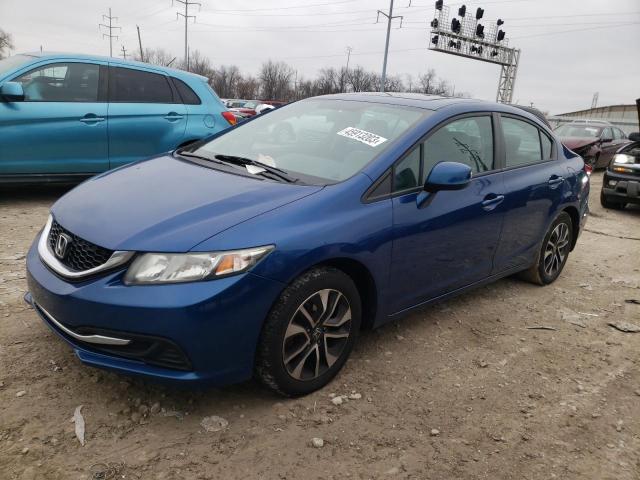 HONDA CIVIC EX 2013 with VIN 19XFB2F86DE087381 - Photo from auction