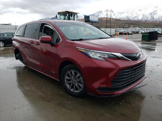 Photo 4 from auction – 2021 TOYOTA SIENNA LE with VIN 5TDKRKEC1MS009550