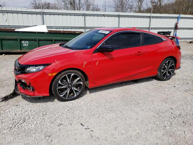 HONDA CIVIC SI 2018 with VIN 2HGFC3A54JH755955 - Photo from auction