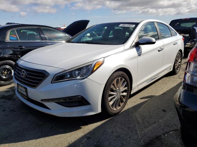 HYUNDAI SONATA 2015 with VIN 5NPE34AF9FH092681 - Photo from auction