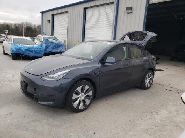 TESLA MODEL Y 2021 with VIN 5YJYGDEE4MF074538 - Photo from auction