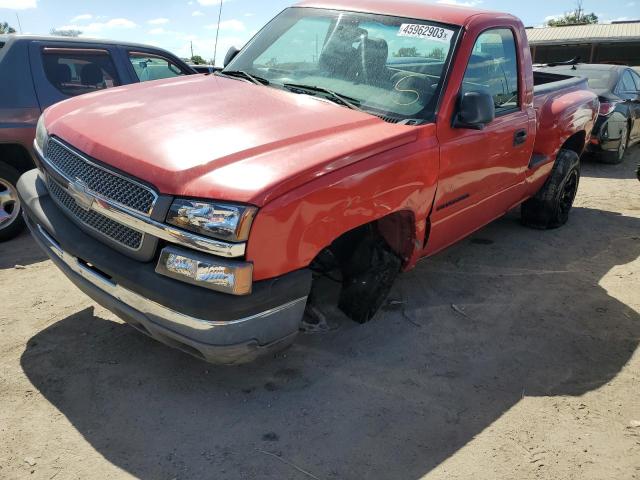 CHEVROLET SILVERADO 2004 with VIN 1GCEK14V54Z169539 - Photo from auction