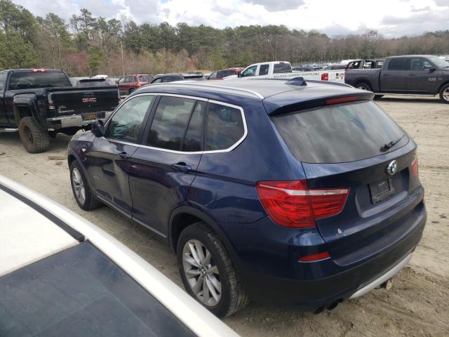 Photo 2 from auction – 2011 BMW X3 XDRIVE2 with VIN 5UXWX5C50BLW13987