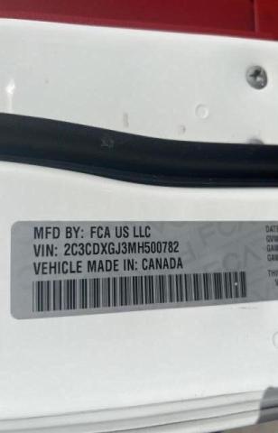 Photo 10 from auction – 2021 DODGE CHARGER SC with VIN 2C3CDXGJ3MH500782