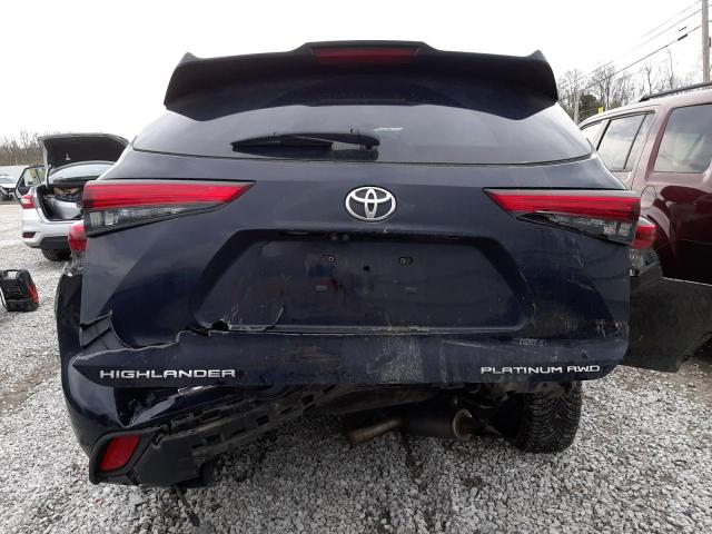 Foto 6 de la subasta – 2021 TOYOTA HIGHLANDER con VIN 5TDFZRBH4MS062883