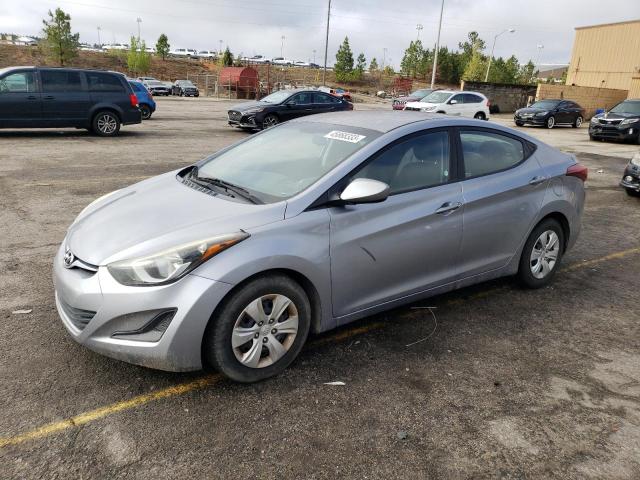 HYUNDAI ELANTRA SE 2016 with VIN 5NPDH4AE0GH691426 - Photo from auction