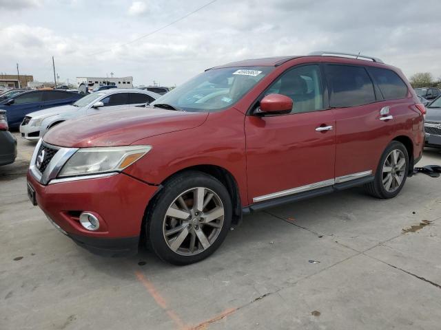 NISSAN PATHFINDER 2015 with VIN 5N1AR2MN4FC608795 - Photo from auction