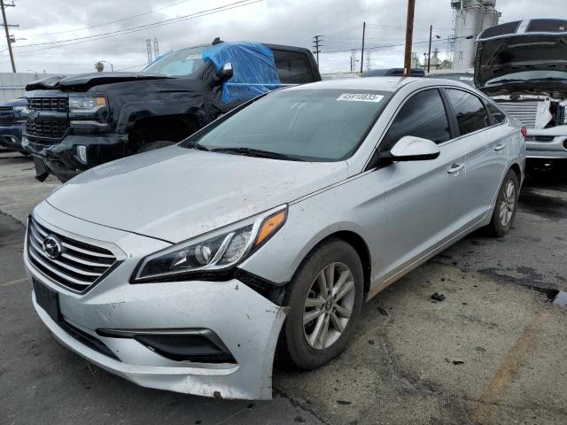 HYUNDAI SONATA SE 2016 with VIN 5NPE24AF9GH347186 - Photo from auction