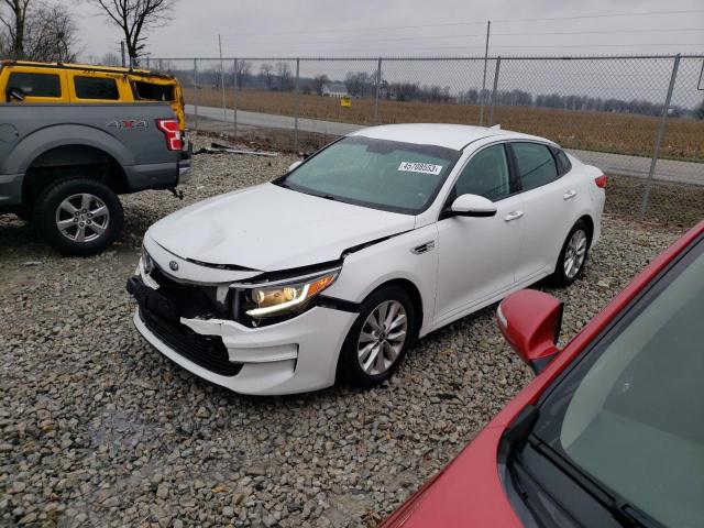 KIA OPTIMA EX 2016 with VIN 5XXGU4L31GG094821 - Photo from auction