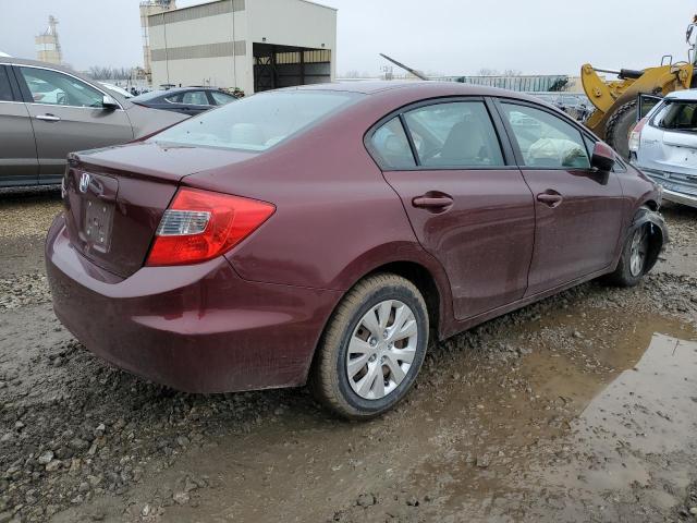 Photo 3 from auction – 2012 HONDA CIVIC LX with VIN 19XFB2F51CE083999