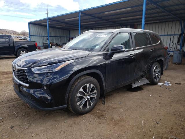 TOYOTA HIGHLANDER 2023 with VIN 5TDKDRBH9PS008898 - Photo from auction
