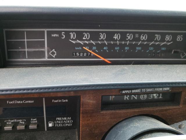 Photo 9 from auction – 1993 CADILLAC DEVILLE with VIN 1G6CD53B6P4263837