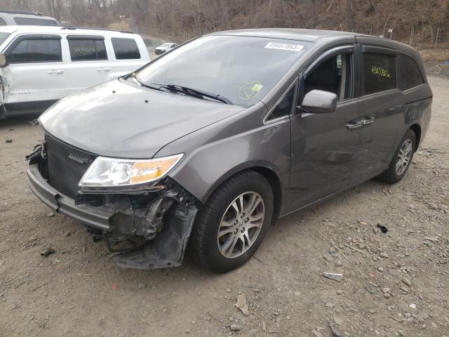 HONDA ODYSSEY EX 2012 with VIN 5FNRL5H64CB141034 - Photo from auction