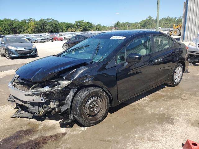 Photo 1 from auction – 2014 HONDA CIVIC LX with VIN 19XFB2F59EE011984