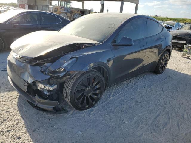 TESLA MODEL Y 2023 with VIN 7SAYGDEF2PF594107 - Photo from auction