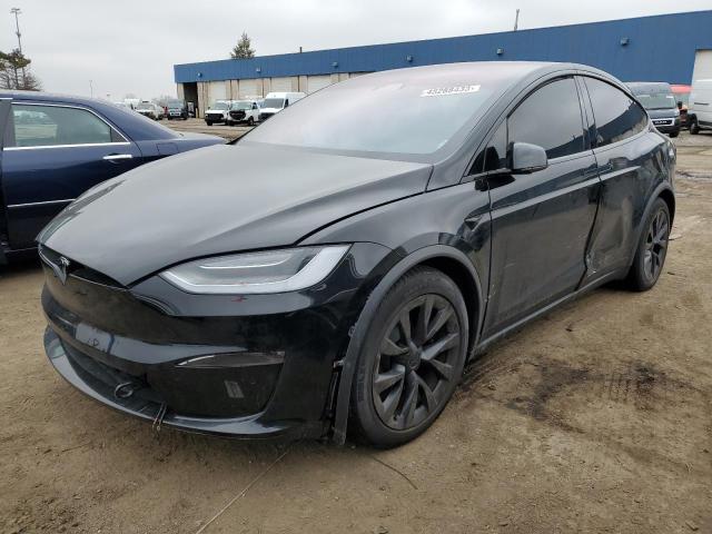 TESLA MODEL X 2022 with VIN 7SAXCBE6XNF340797 - Photo from auction