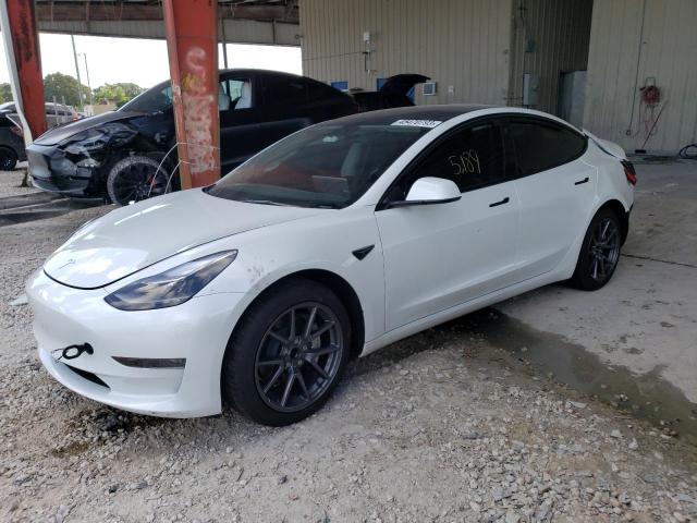 TESLA MODEL 3 2023 with VIN 5YJ3E1EA7PF424230 - Photo from auction