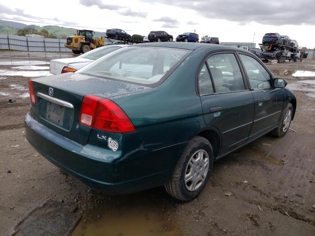 Photo 3 from auction – 2001 HONDA CIVIC LX with VIN 2HGES16511H510946