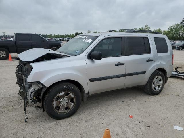 HONDA PILOT LX 2011 with VIN 5FNYF3H23BB050016 - Photo from auction