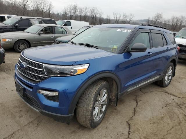 FORD EXPLORER X 2021 with VIN 1FMSK8DH9MGB39067 - Photo from auction