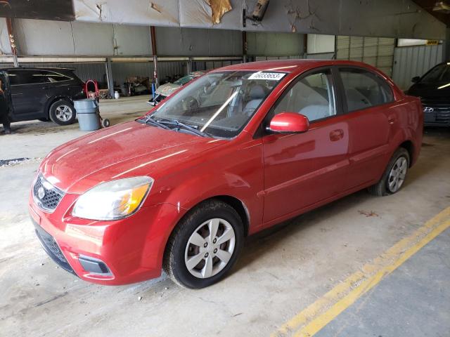 KIA RIO LX 2010 with VIN KNADH4A34A6606634 - Photo from auction