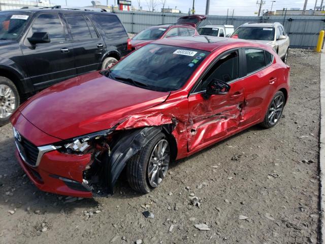Photo 1 from auction – 2018 MAZDA 3 TOURING with VIN 3MZBN1L37JM230913