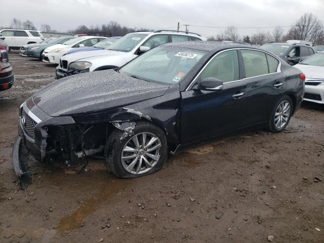 INFINITI Q50 BASE 2015 with VIN JN1BV7AR0FM401973 - Photo from auction