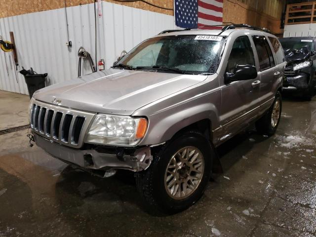 JEEP GRAND CHER 2000 with VIN 1J4GW58N8YC307642 - Photo from auction
