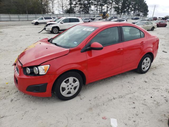 CHEVROLET SONIC LS 2015 with VIN 1G1JA5SH8F4122861 - Photo from auction