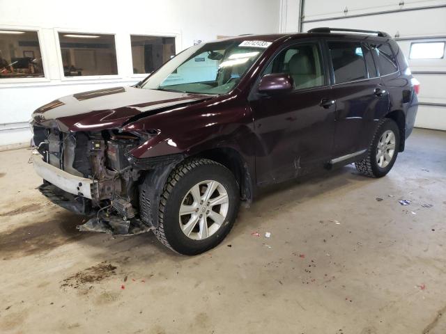 TOYOTA HIGHLANDER 2013 with VIN 5TDBK3EH3DS177390 - Photo from auction