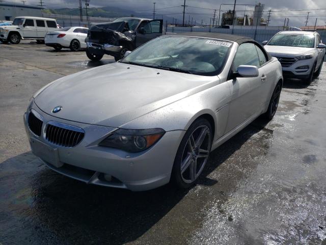 BMW 650 I 2006 with VIN WBAEK13436CN77047 - Photo from auction